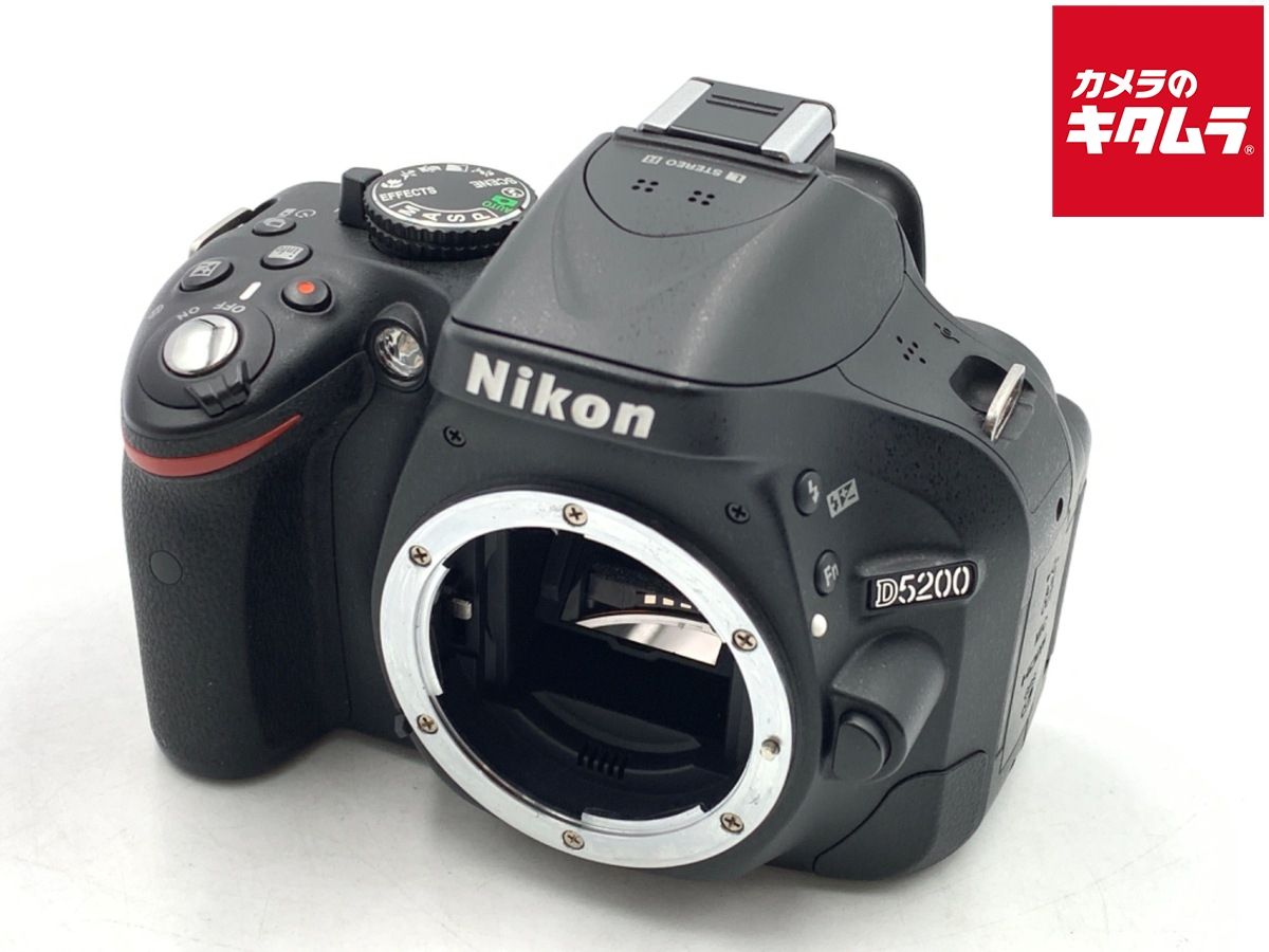 並品 ニコン D5200 ボディ ブラック