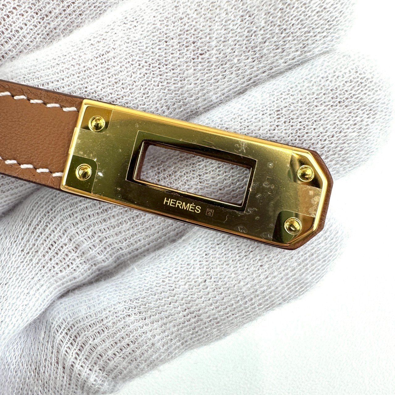 ♥ HERMES エルメス Collier cravate Kellyケリーネクタイネックレス G ゴールド Swift スウィフト GHW ゴールド金具 チョーカー ネックレス WWW_SUPERTOOLSSHOP_NL