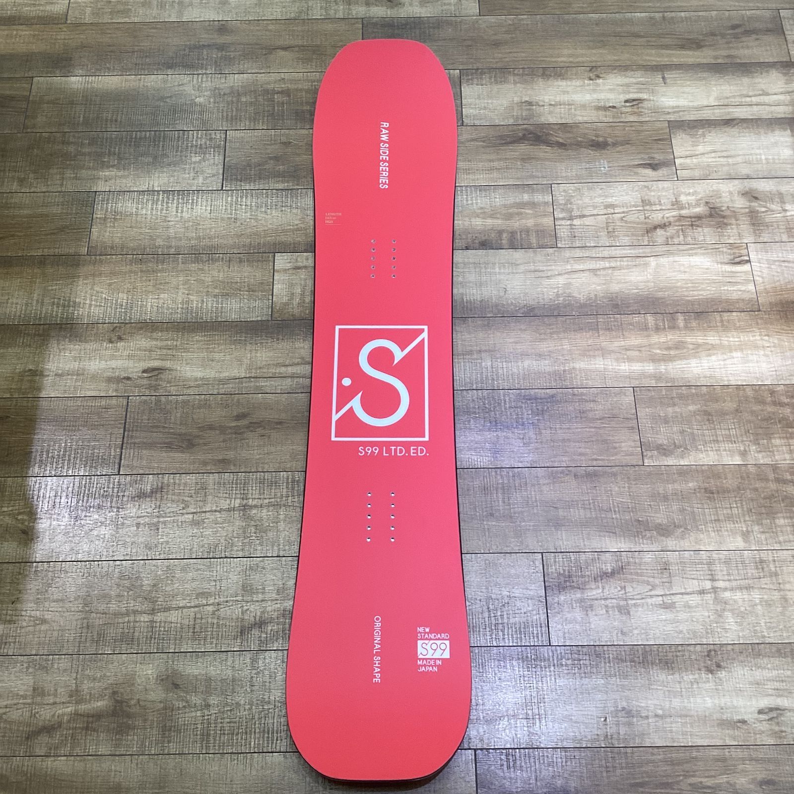 全部激安で販売！ ♥スノーボード S99 RAW SIDE SERIES 147cm 国産パウダーボード