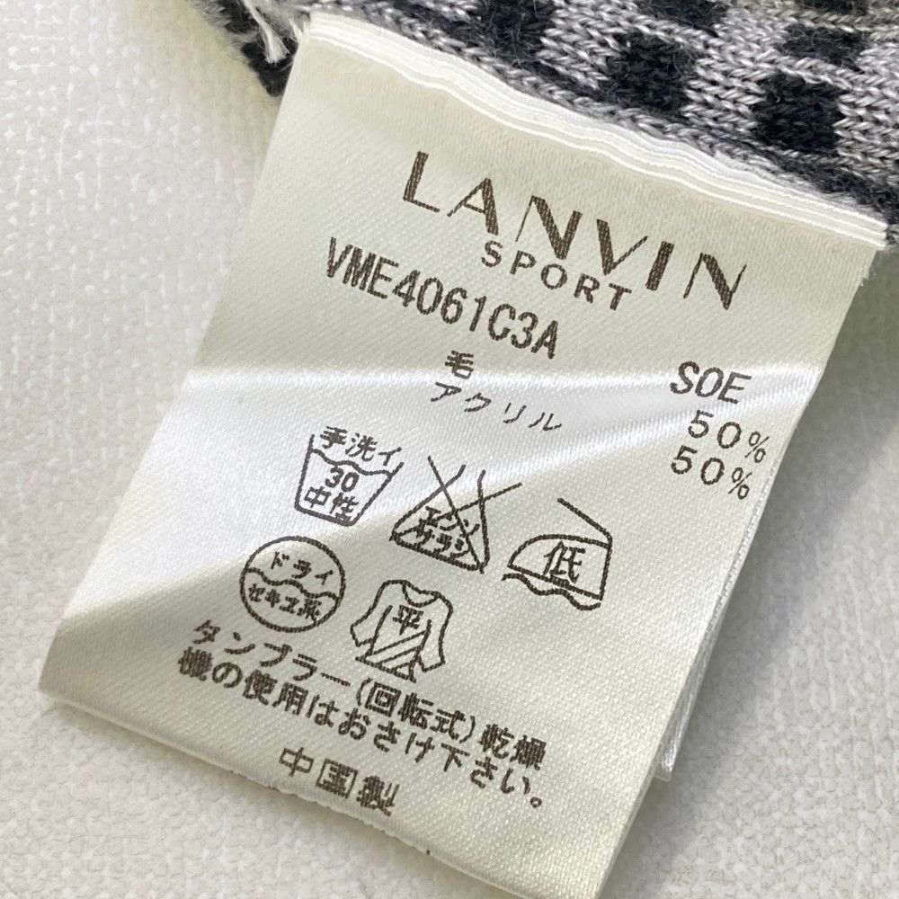 サイズ：40 LANVIN SPORT ランバン スポール Vネック ニットセーター