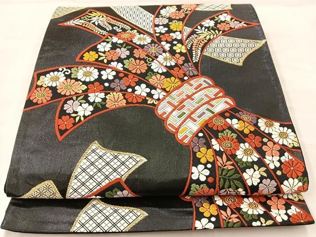 平和屋着物◎六通柄袋帯 唐織 黒い 簪 金糸 正絹 逸品 BAAK8635cm 売買されたオークション情報 落札价格 【au  payマーケット】の商品情報をアーカイブ公開