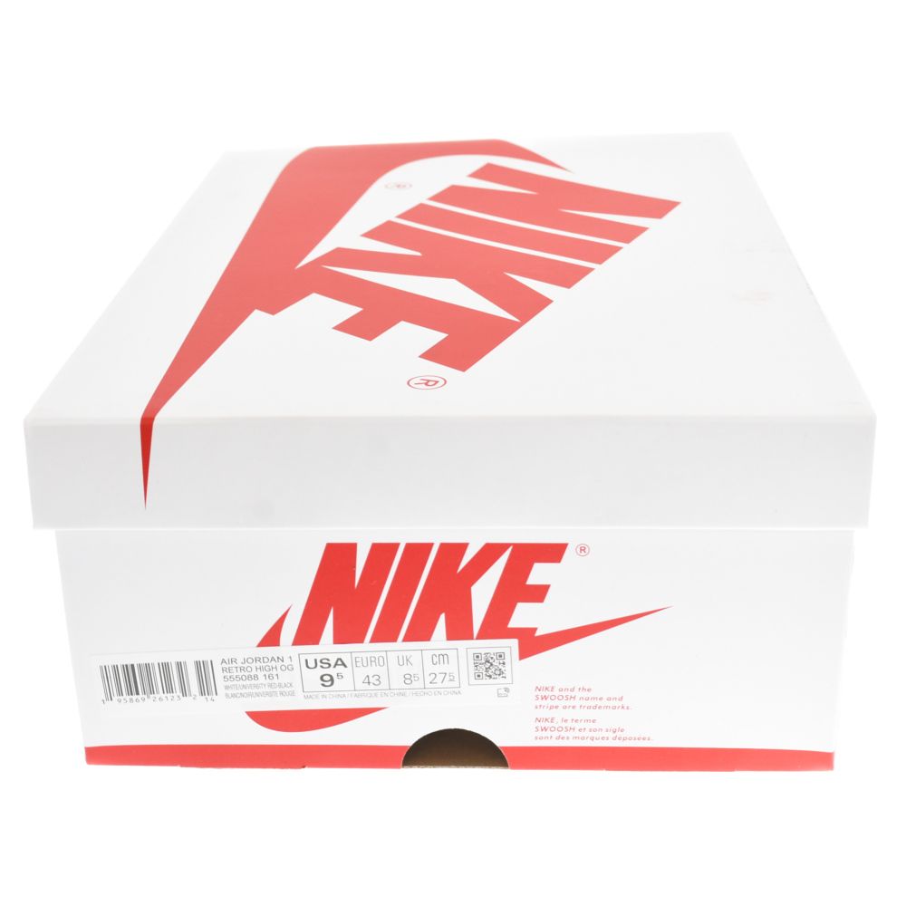 NIKE (ナイキ) AIR JORDAN 1 RETRO HIGH OG HERITAGE 555088-161 エア