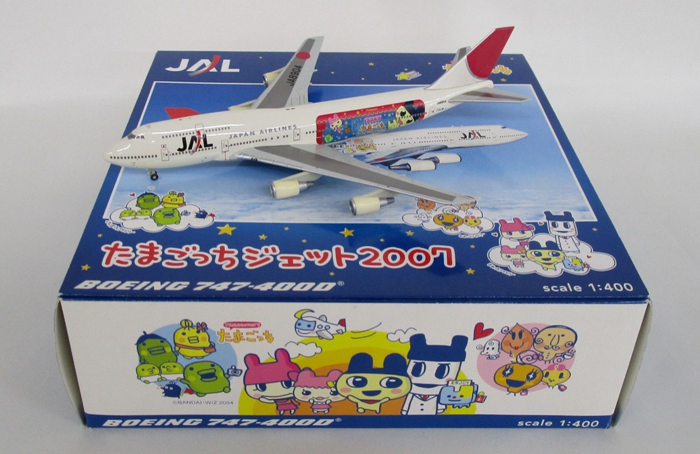 ジャルックス 1/400 BJE2041 B747-400D 日本航空 たまごっち ジャルックス 1/400 BJE2041 B747-400D 日本航空 たまごっち