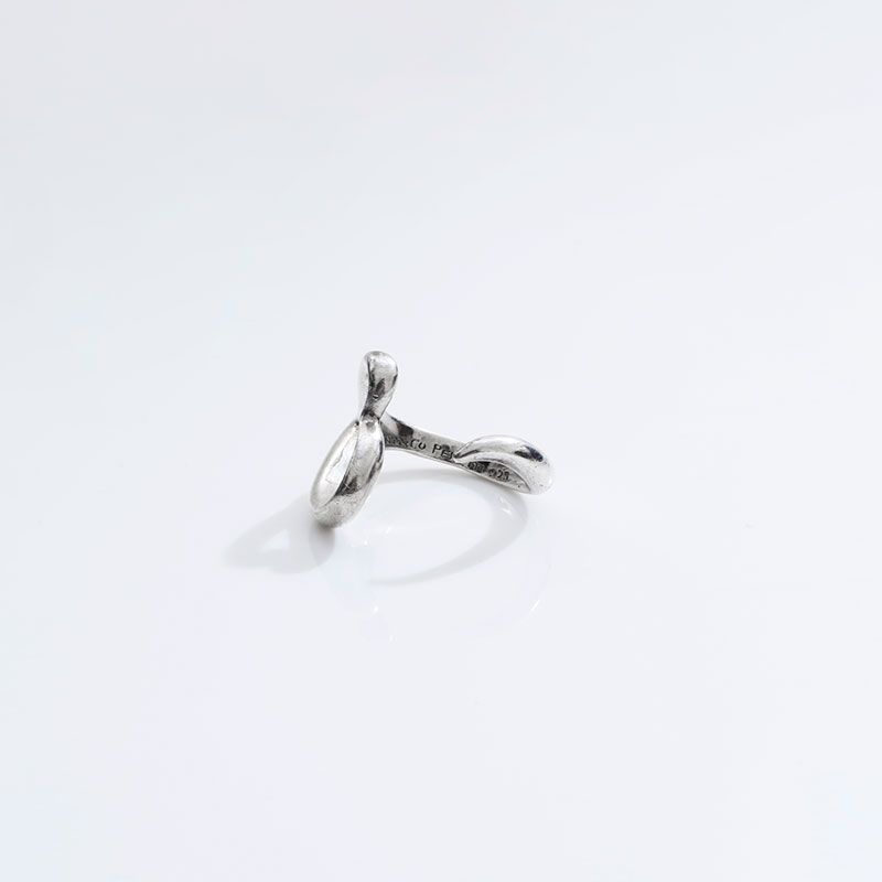 極美品　ティファニー　14号 オープンハート　リング　925 TIFFANY&Co. ティファニー リング・指輪 14号 925 オープンハート 極美