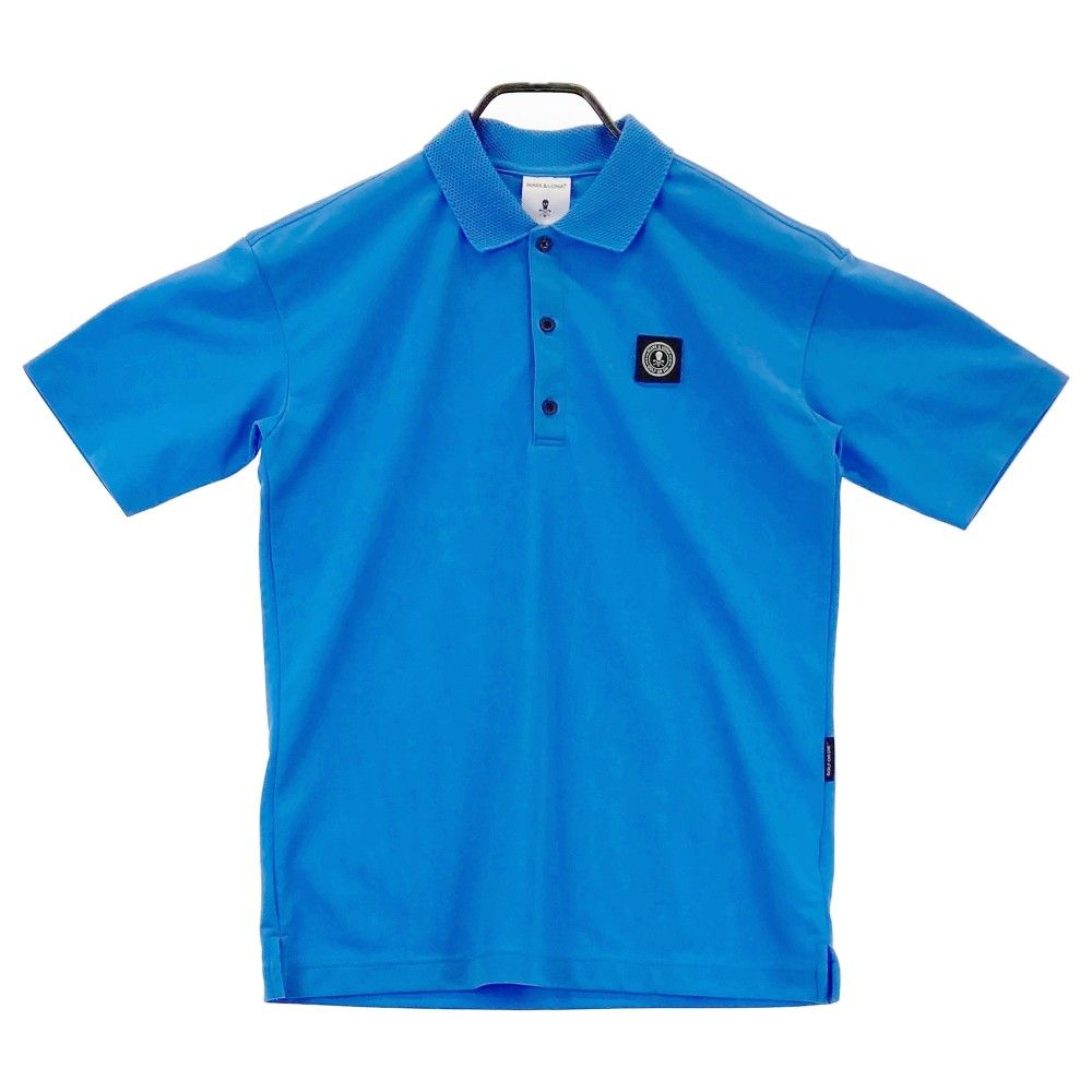 美品 マークアンドロナ 半袖シャツ サイズ46(M) サイズ：46 MARK&LONA マークアンドロナ 半袖ポロシャツ ブルー系