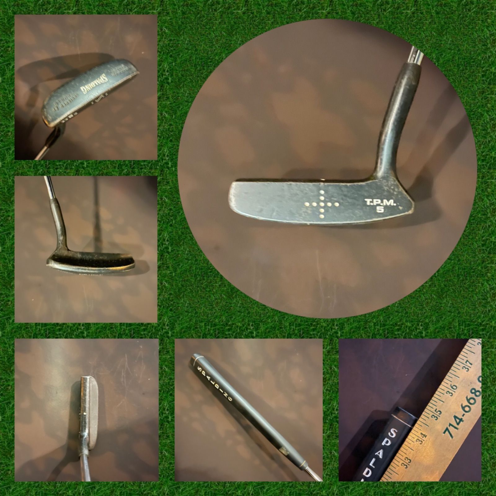N3N T.P.M.5 名器 T.P.Milles putter 34.5 構えやすくて打感が