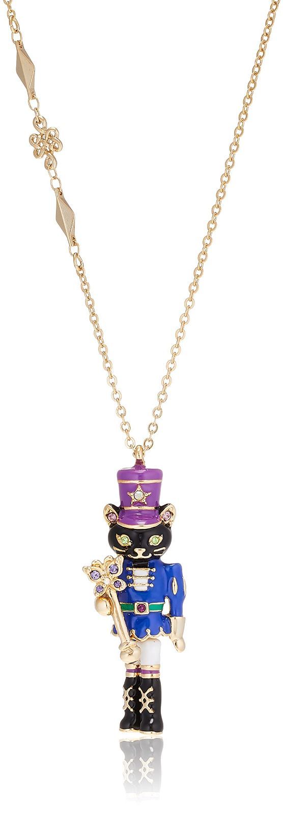 ANNA SUI] [アナスイ] くるみ割り猫モチーフ ネックレス マルチ S