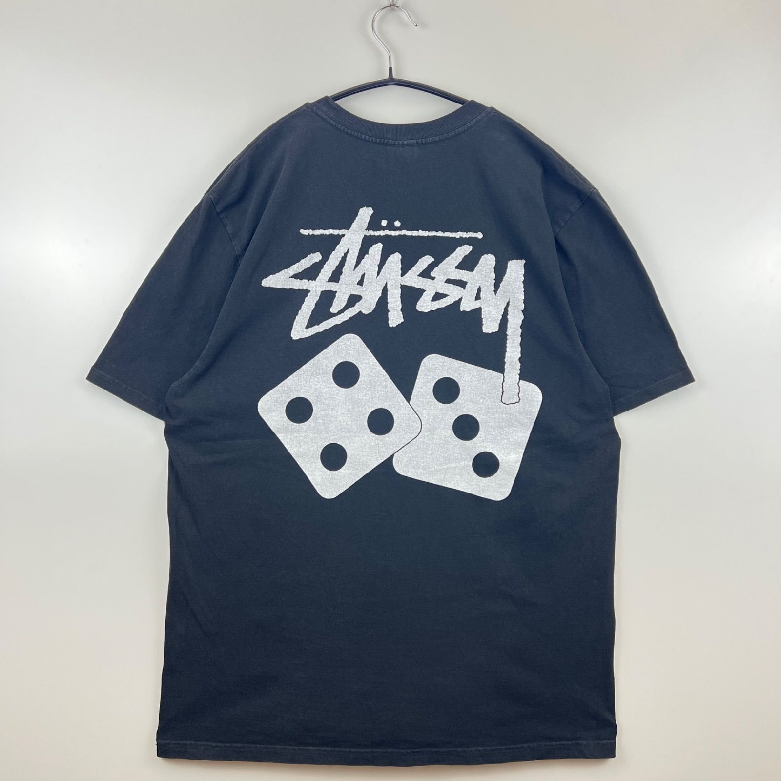 Stüssy ダイスプリント Tシャツ Mサイズ STUSSY diceロゴプリント 半袖Tシャツ | street＊style