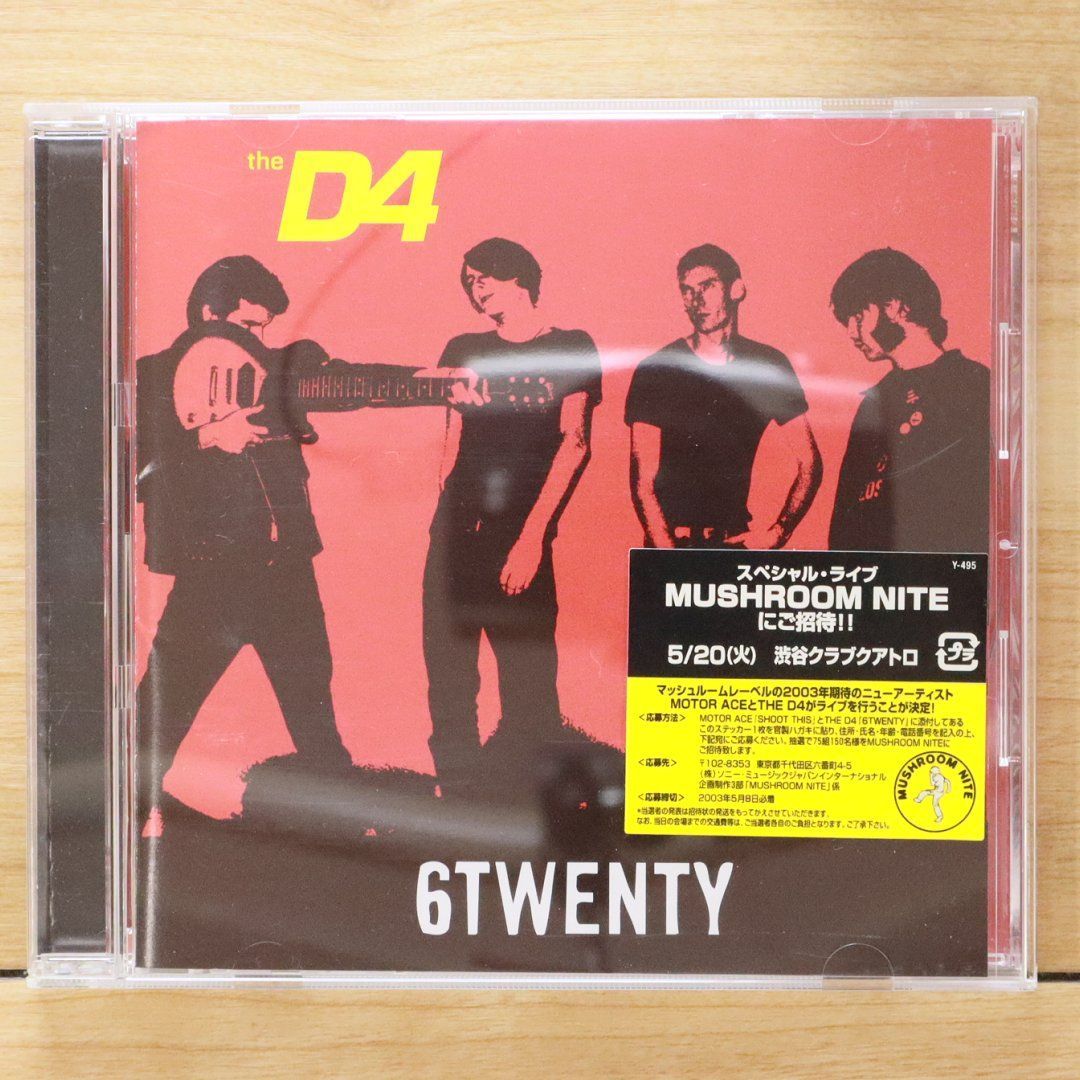 国内盤CD☆ザ・D4/□ シックス・トゥエンティ 【SICP320