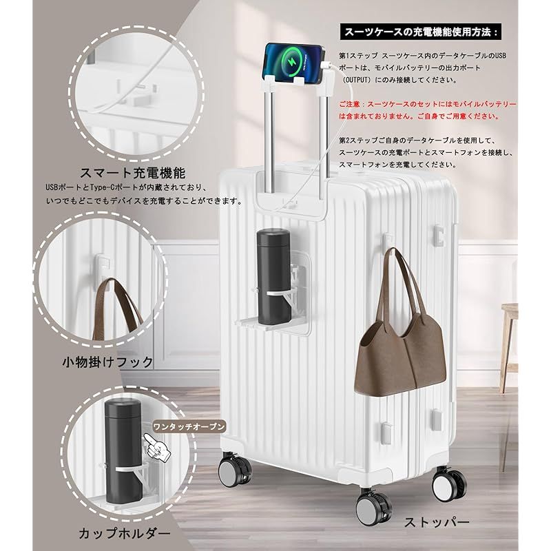 その他 【メルカリ完売】ABS & ポリカーボネートキャリーケース 2点 