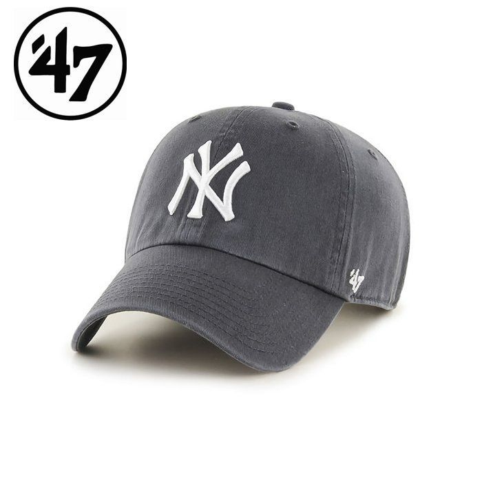 Yankees ‘47 CLEAN UP Charcoal メンズ レディース