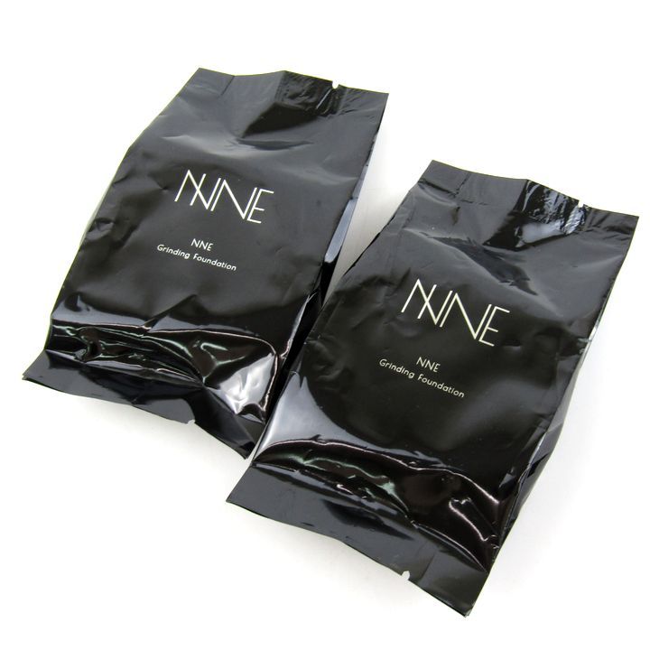 エヌエヌイー グラインディングファンデーション 2点セット 未使用 まとめて コスメ レディース 14gサイズ NNE