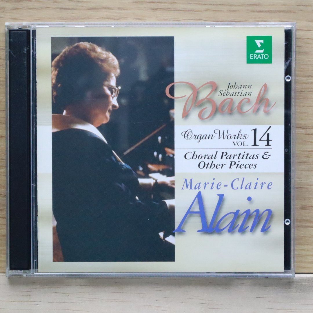 国内盤CD☆アラン(マリー=クレール)/Marie-Claire Alain□ J.S.バッハ