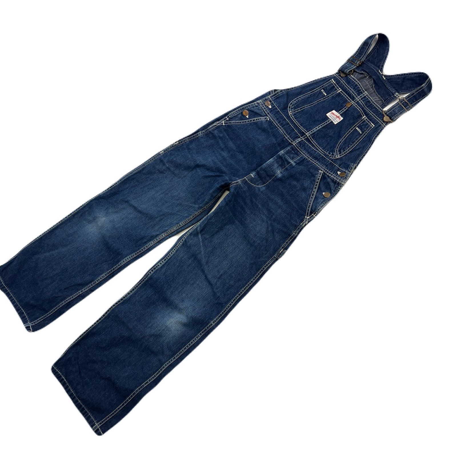 ラングラー デニム オーバーオール SSサイズ メンズ 【 古着系の