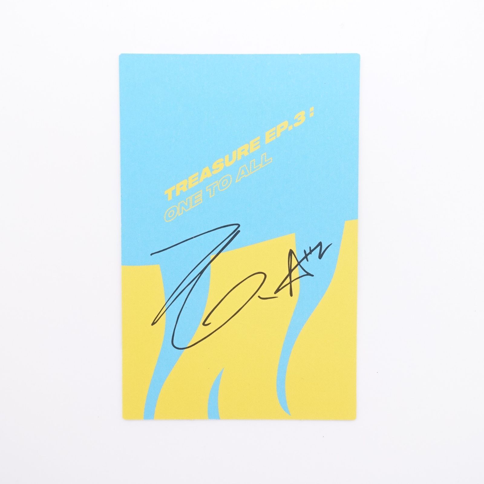 ATEEZ ホンジュン TREASURE EP.3: One To All WAVE ver. サイン