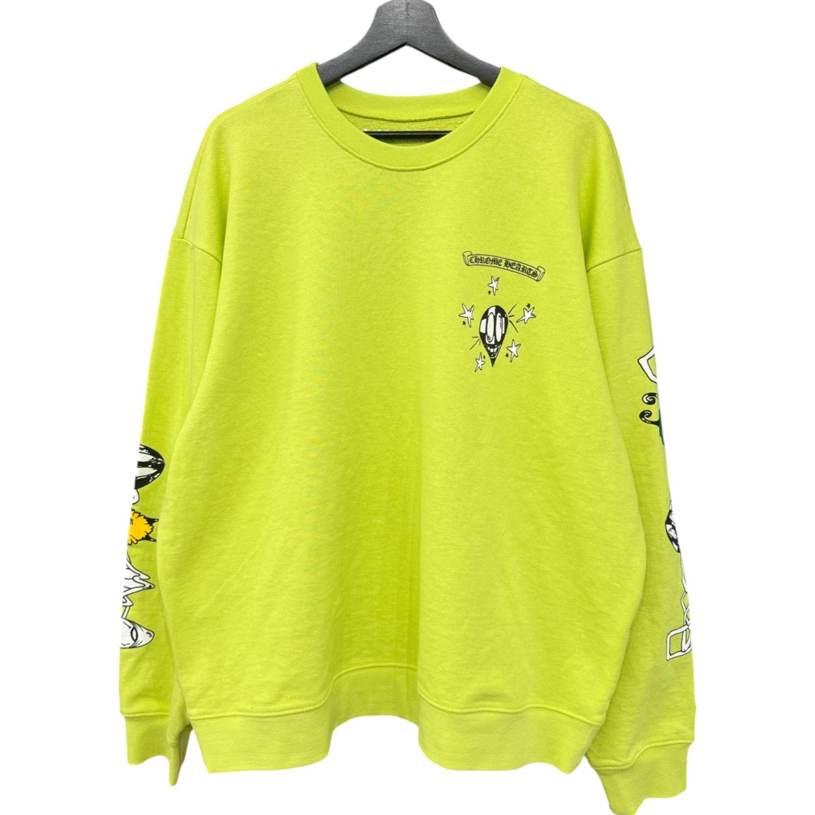 日本未入荷 BOY MATTY HEARTS】× CHROME PRO SWEAT CREWNECK GAME CHAIN トップス