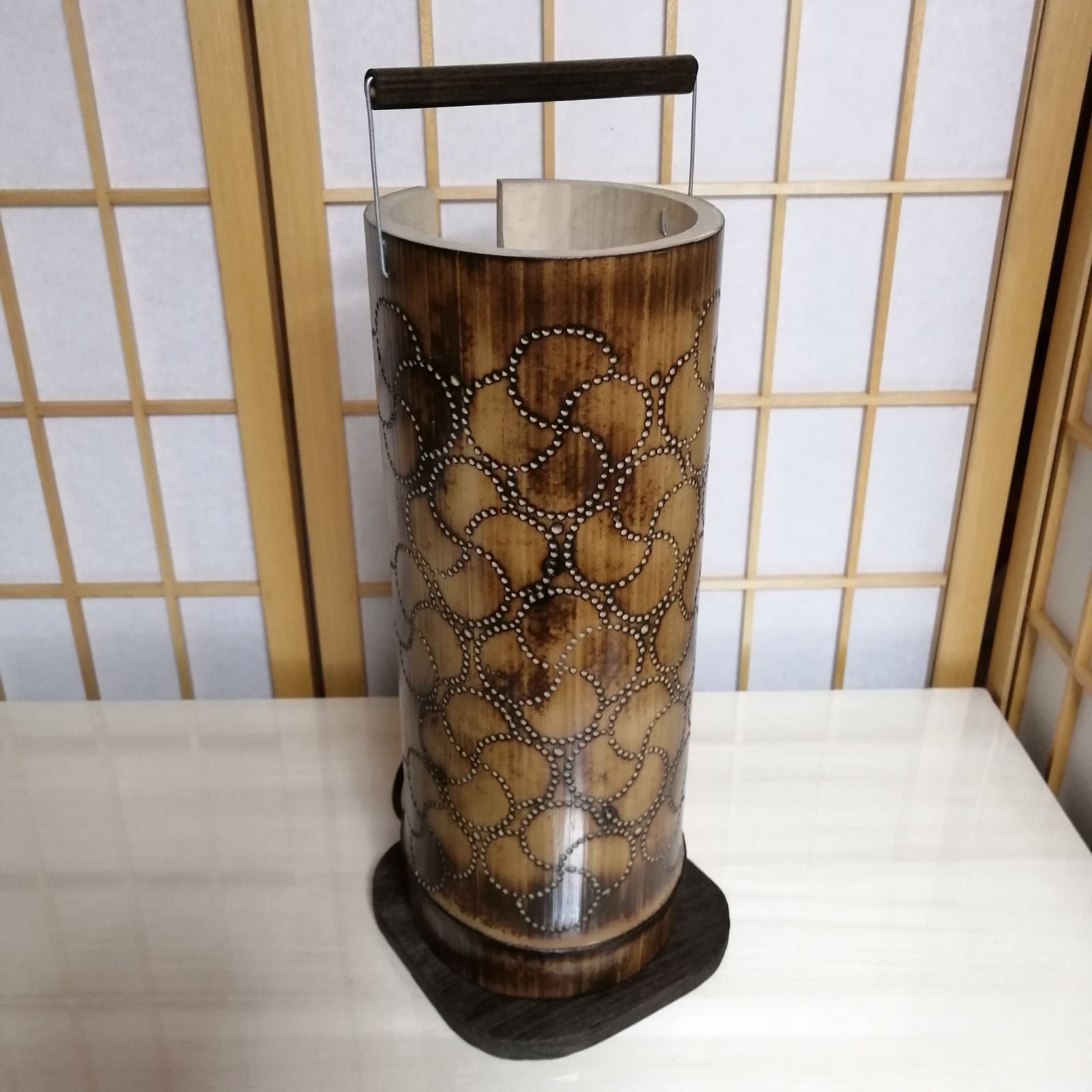 癒し灯火　竹行灯　No23218 癒し灯火 竹行灯 No23218 - メルカリ