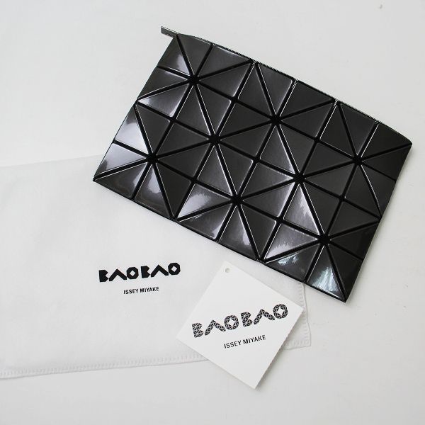 極美品 BAOBAO ISSEY MIYAKE バオバオ イッセイミヤケ ルーセント ポーチ/グレー クラッチバッグ 【2400013266505】  - メルカリ