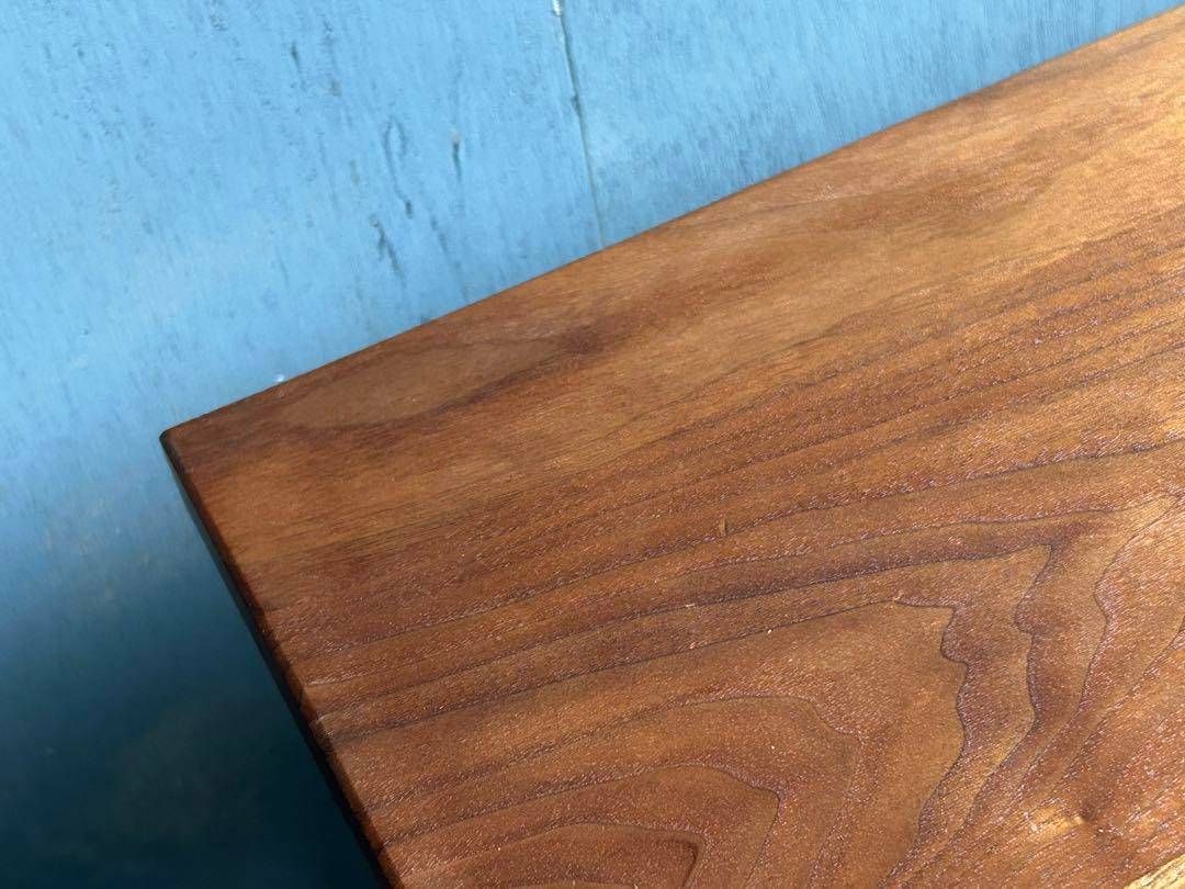 シンプルマスターウォールウォールナット無垢材ベンチヴィンテージSZZ