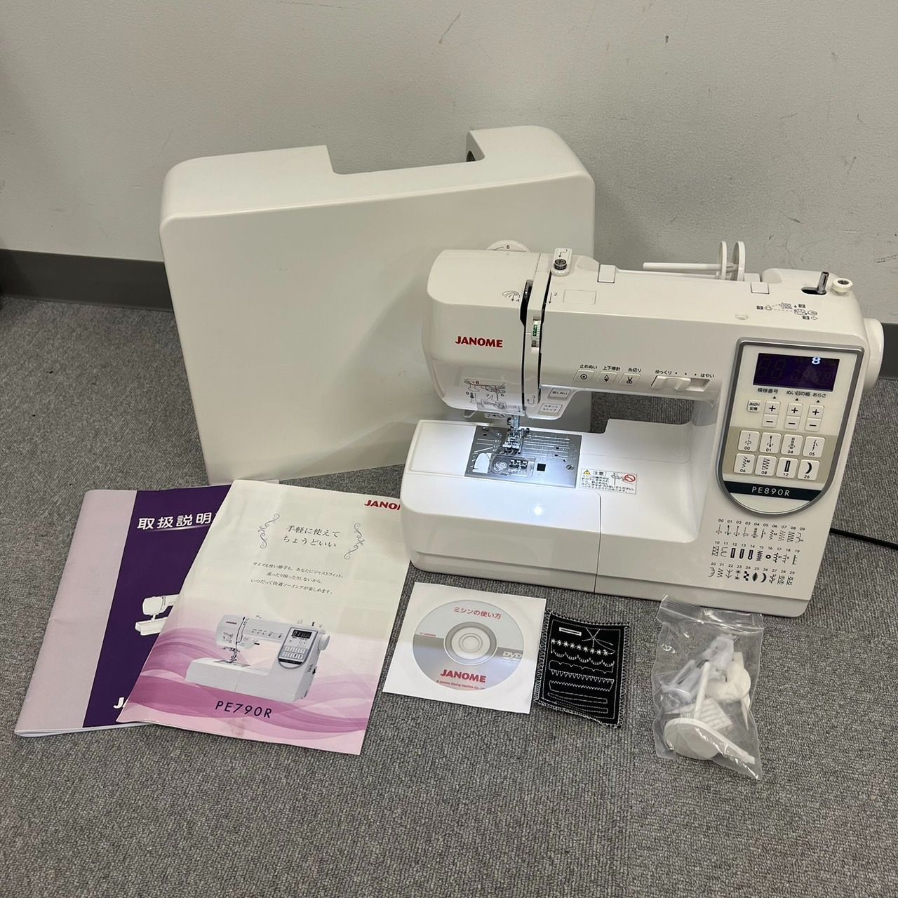 CH W808-CH16-94 JANOME ジャノメ PE790 MODEL 812型 コンピューター 