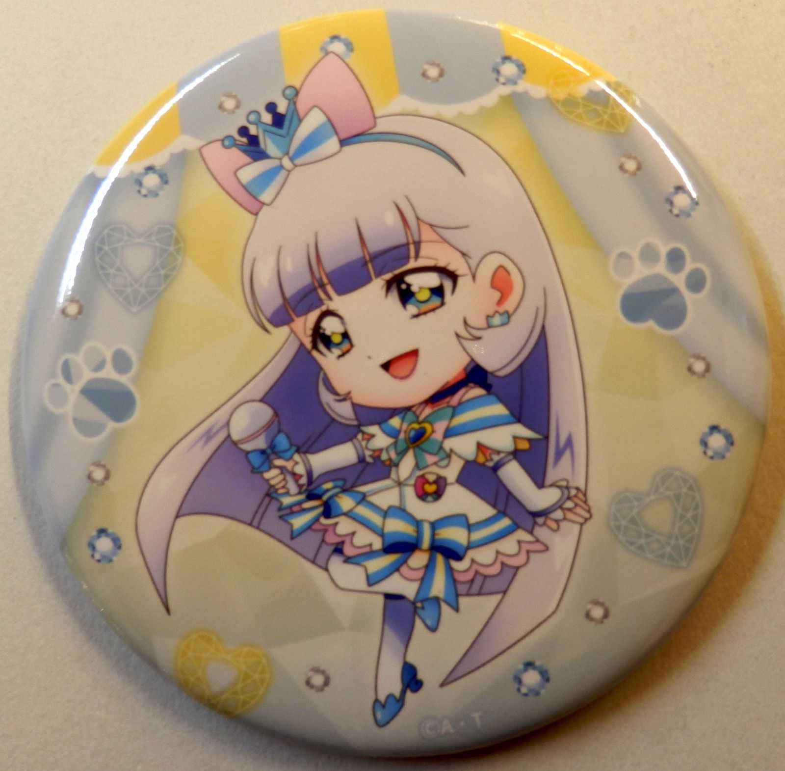 わんだふるぷりきゅあ！ドリームステージ　缶バッジ　キュアニャミー わんぷり プリキュア プリスト キュアニャミー バースデー缶