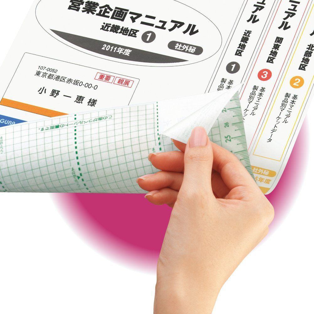 コクヨ KOKUYO インクジェット用 ラベルシール ノーカット 100枚 KJ-E80908N