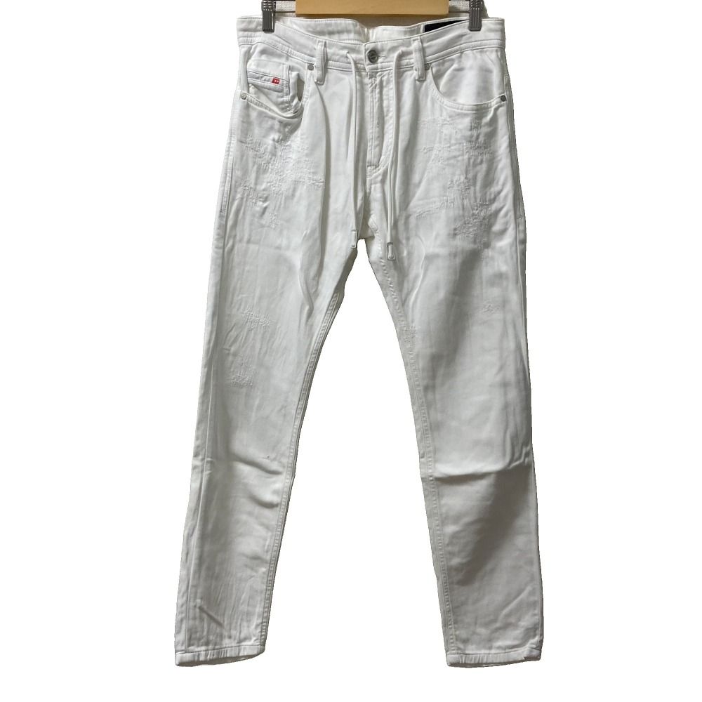 ディーゼル✨THOMMER ジョグジーンズ　ダメージ加工　デニム　W34 XL 極美品 DIESEL THOMMER-Y-T ジョグジーンズ ダメージ加工 30