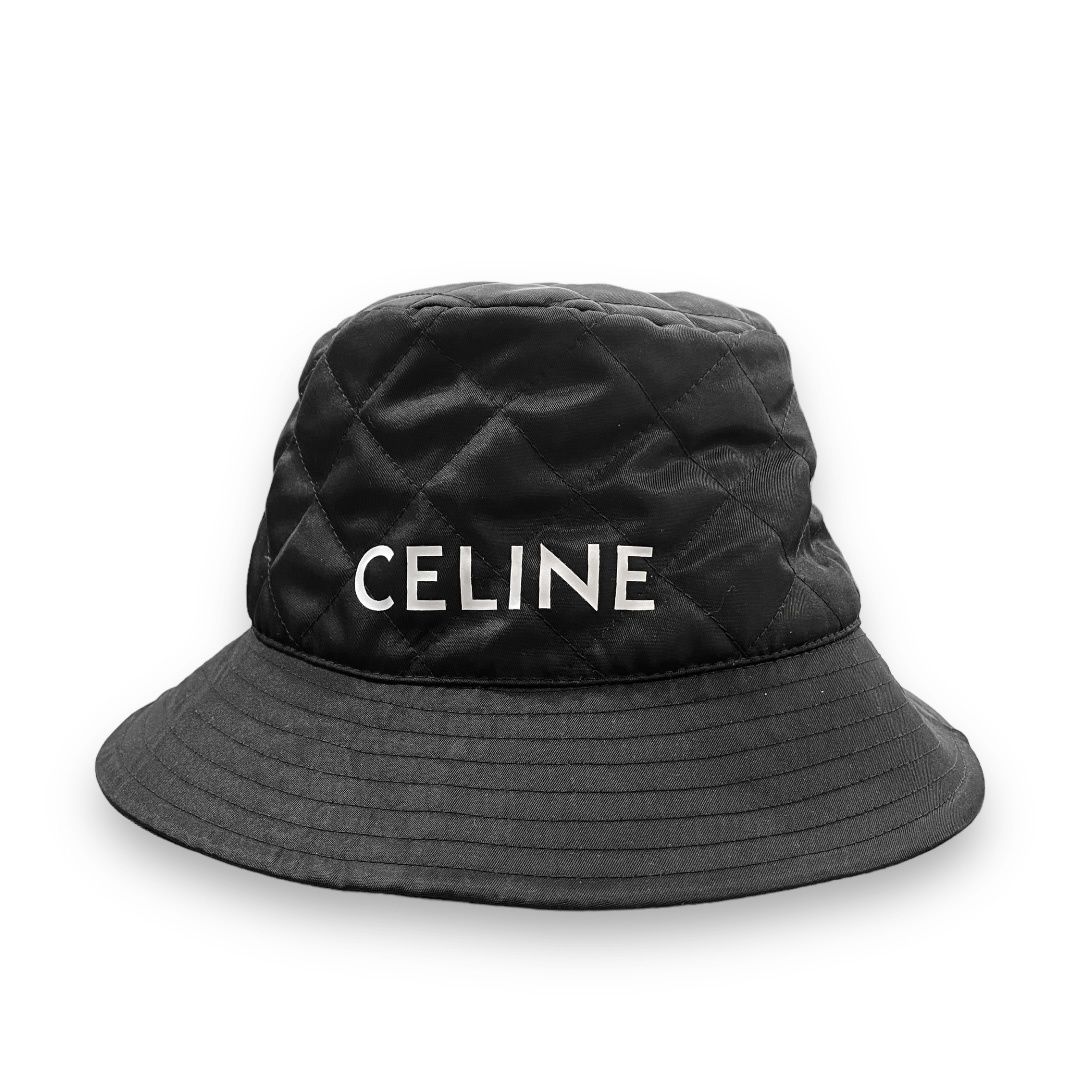 CELINE バケットハット Mサイズ ブラック - メルカリ