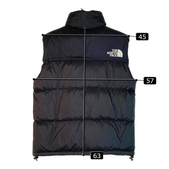 ☆THE NORTH FACE ノースフェイス ヌプシベスト ND91843 ブラック ...