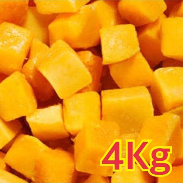 宮崎県産 完熟マンゴー フローズンチャンク4kg-
