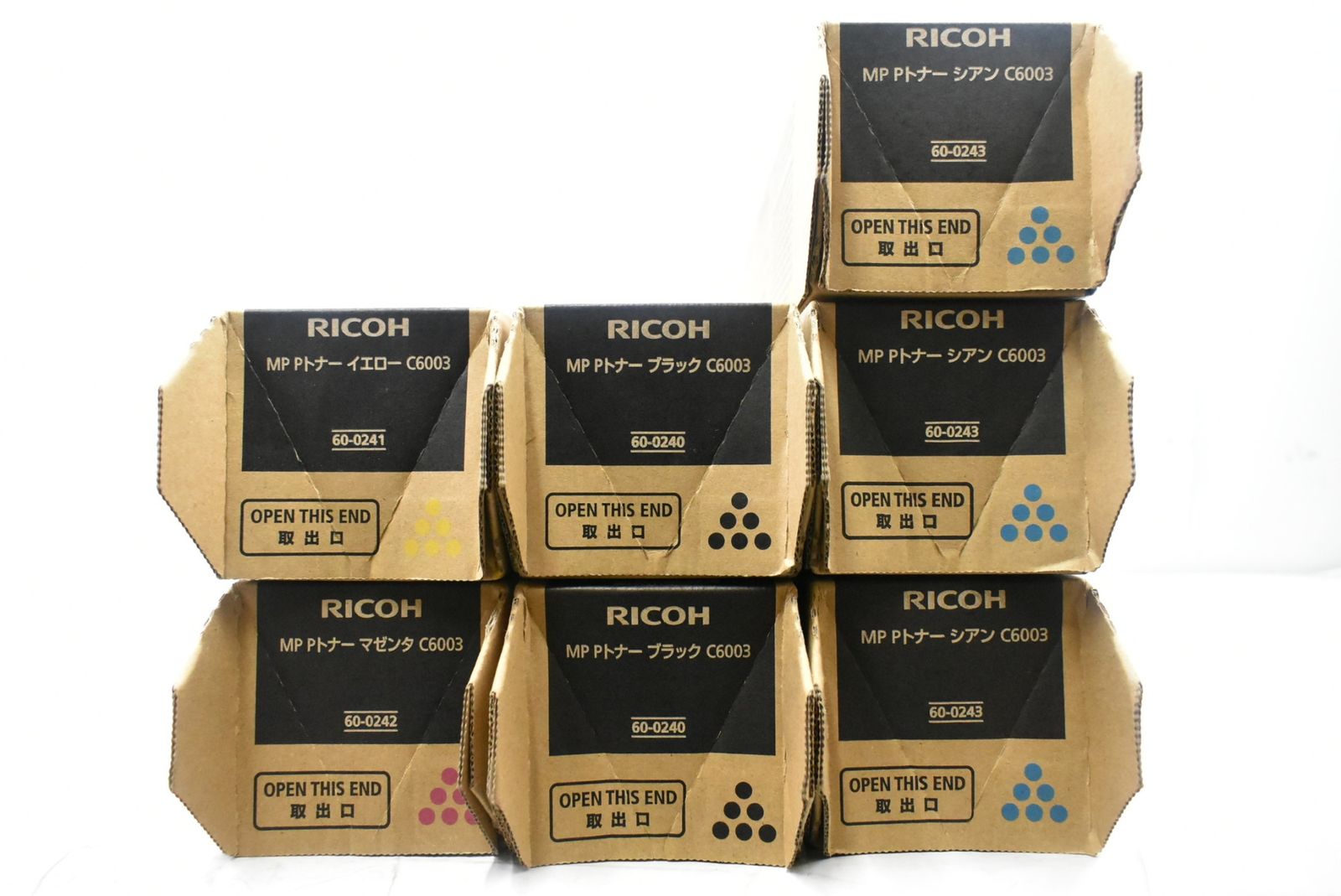 RICOH トナーカートリッジ 4本セット（シアン2マゼンタ2） RICOH トナーカートリッジ 4本セット（シアン2マゼンタ2）