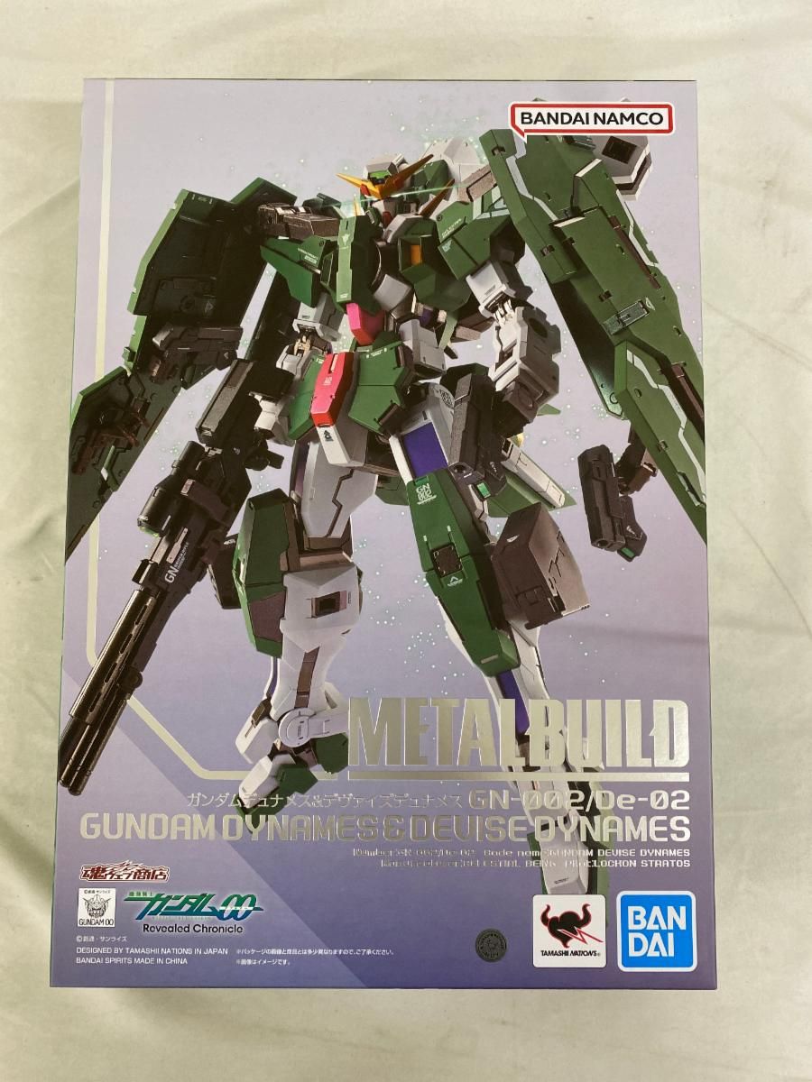 【未開封】METAL BUILD ガンダムデュナメス＆デヴァイズデュナメス 「機動戦士ガンダム00」 魂ウェブ商店限定