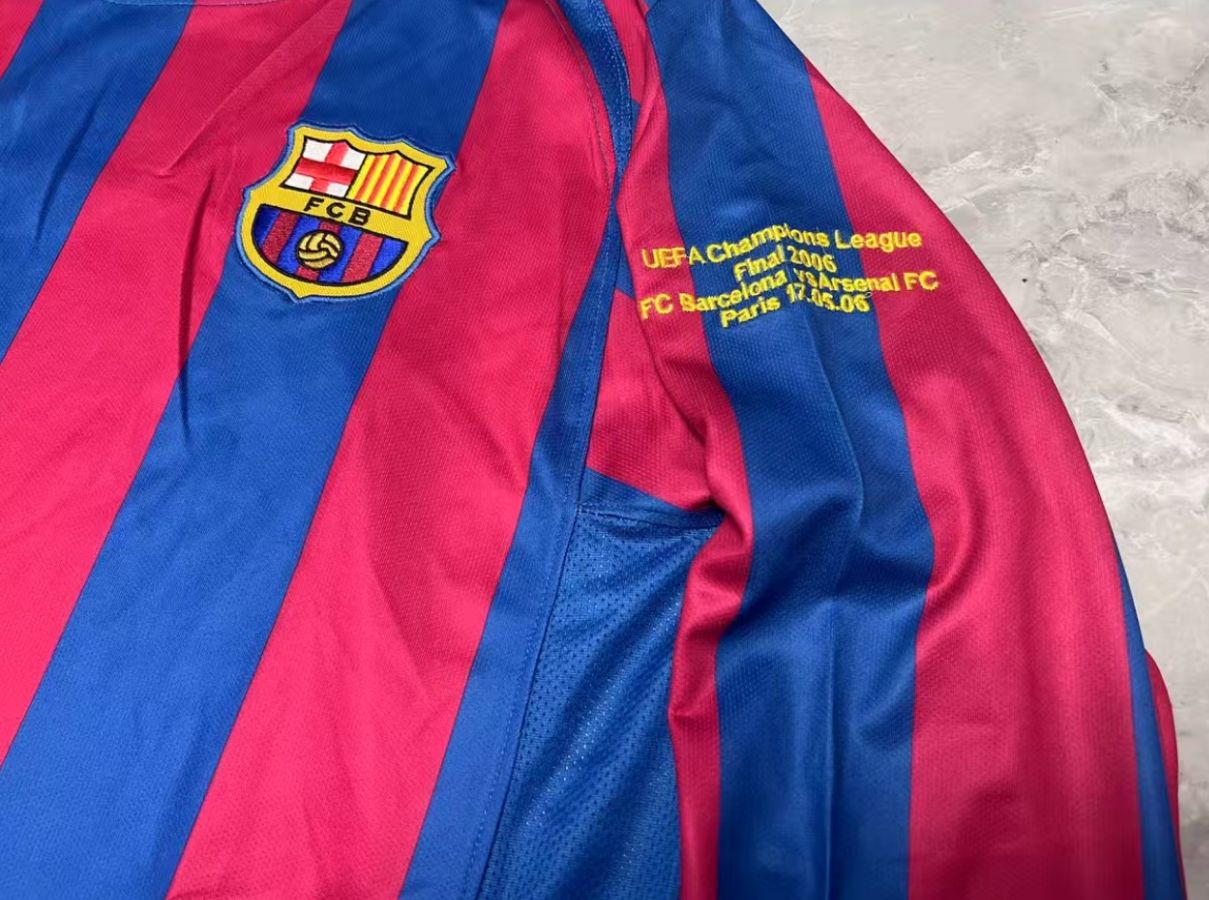 バルセロナ 03⁄04 #10 ロナウジーニョ 長袖 ユニフォーム