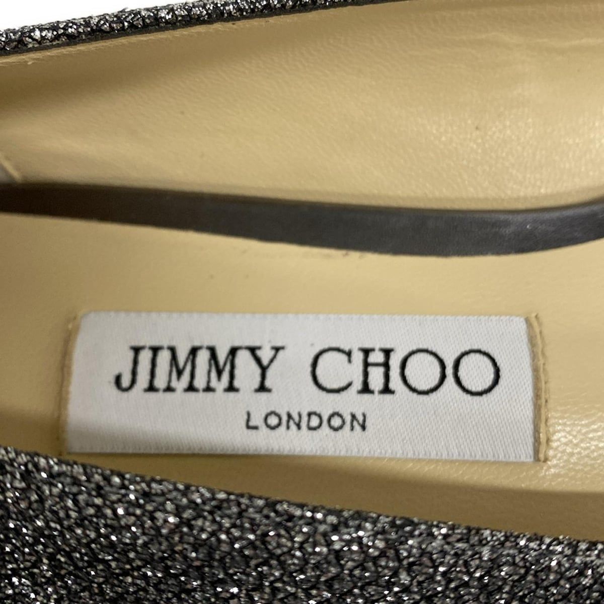 JIMMY CHOO(ジミーチュウ) フラットシューズ 39 レディース美品