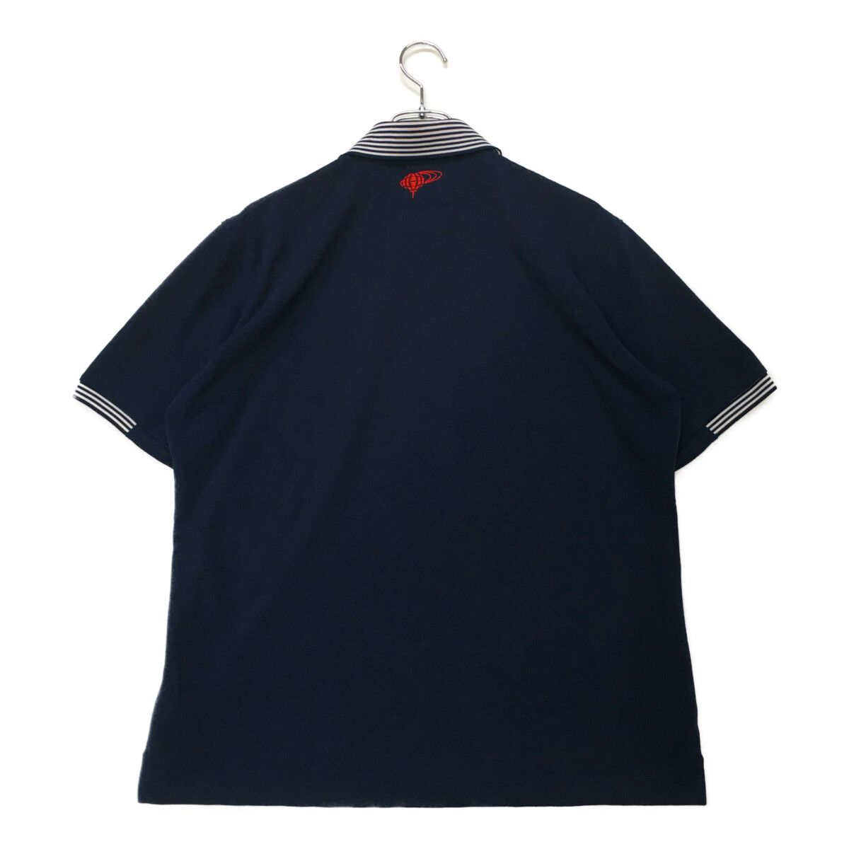 BEAMS - coco 中古 ビームスゴルフ BEAMSGOLF メンズ 半袖ポロシャツ M 紺 ネイビー ロゴプリント BEAMS - coco 中古 ビームスゴルフ BEAMSGOLF メンズ 半袖
