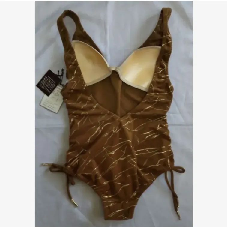 ミラショーンワンピース水着 ミラショーン Mila Schon 女性水着ワンピース 青 ワンピース