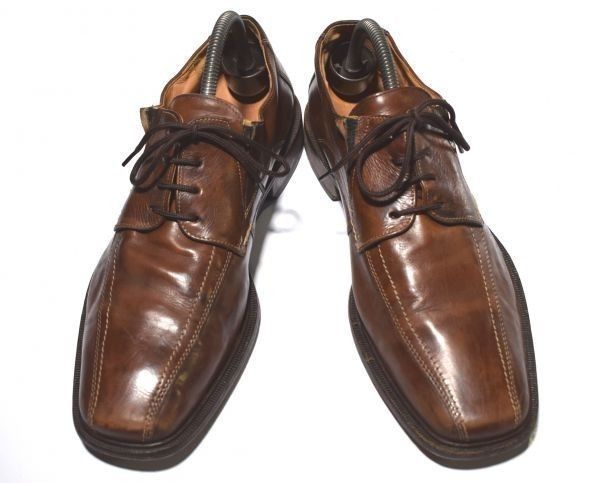 ドイツ製★1888年創業ロイド/Lloyd★本革Uチップ/26.5茶◆8F52 3万↑ドイツ製☆1888年創業 ロイド⁄Lloyd DOWNTOWNER☆レザーソール⁄本
