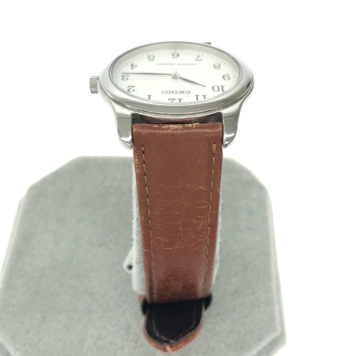 SEIKO 腕時計　ブラウン SEIKO セイコー 腕時計 7N01-0EF0 ゴールドカラー/ブラウン SS/レザー