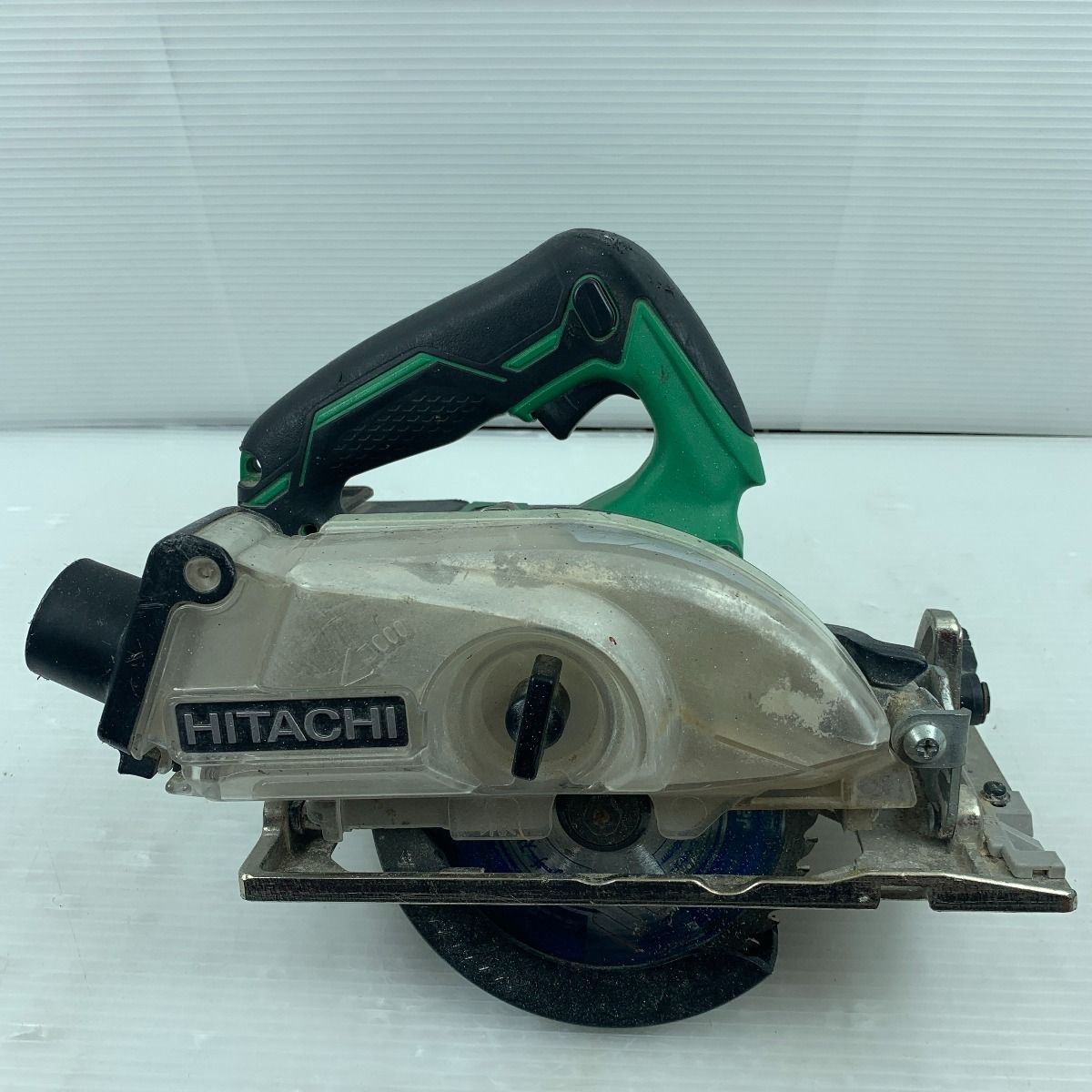 κκHITACHI 日立 集じん丸のこ  本体のみ コードレス式 125mm 18v 2015年製 C18DYBL グリーン