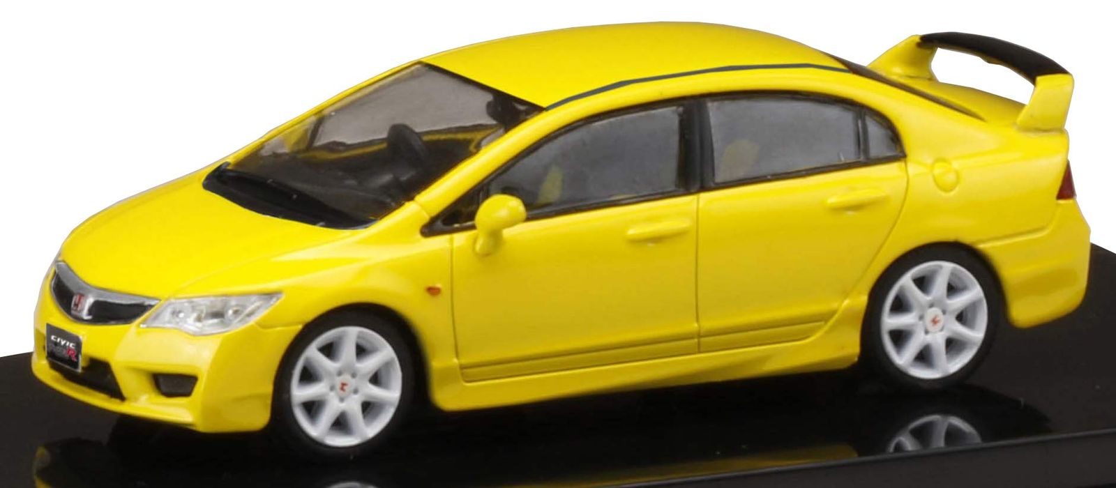 Hobby JAPAN 1/64 ホンダ CIVIC TYPE R (FD2) サンライトイエロー (カスタムカラーバージョン) 完成品