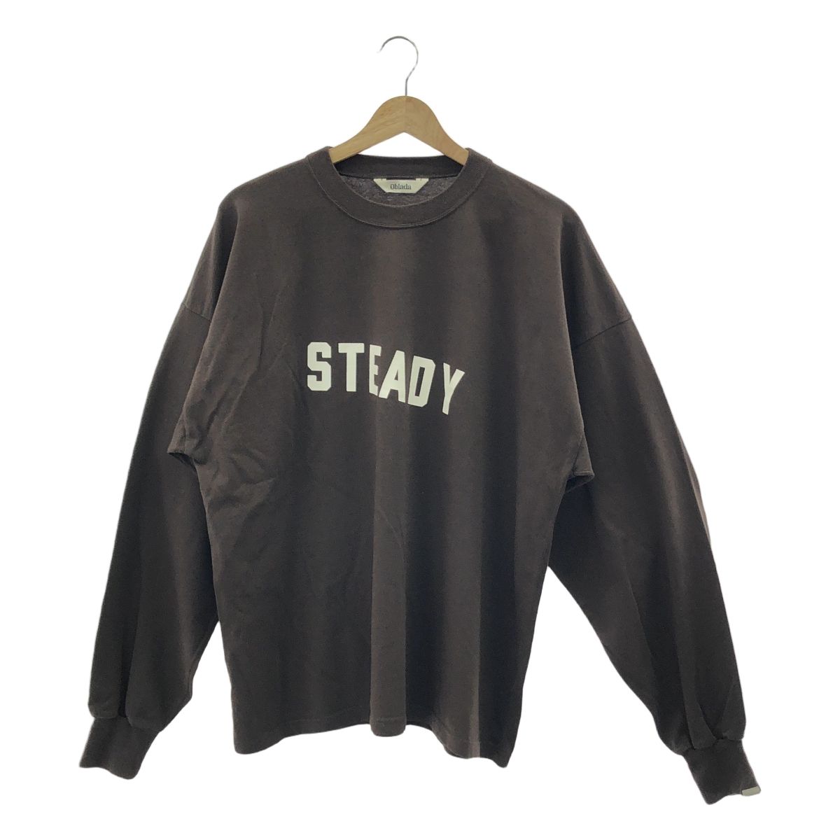 トップス oblada STEADY LONG TEE Oblada | 92 STEADY LONG TEE WOMEN