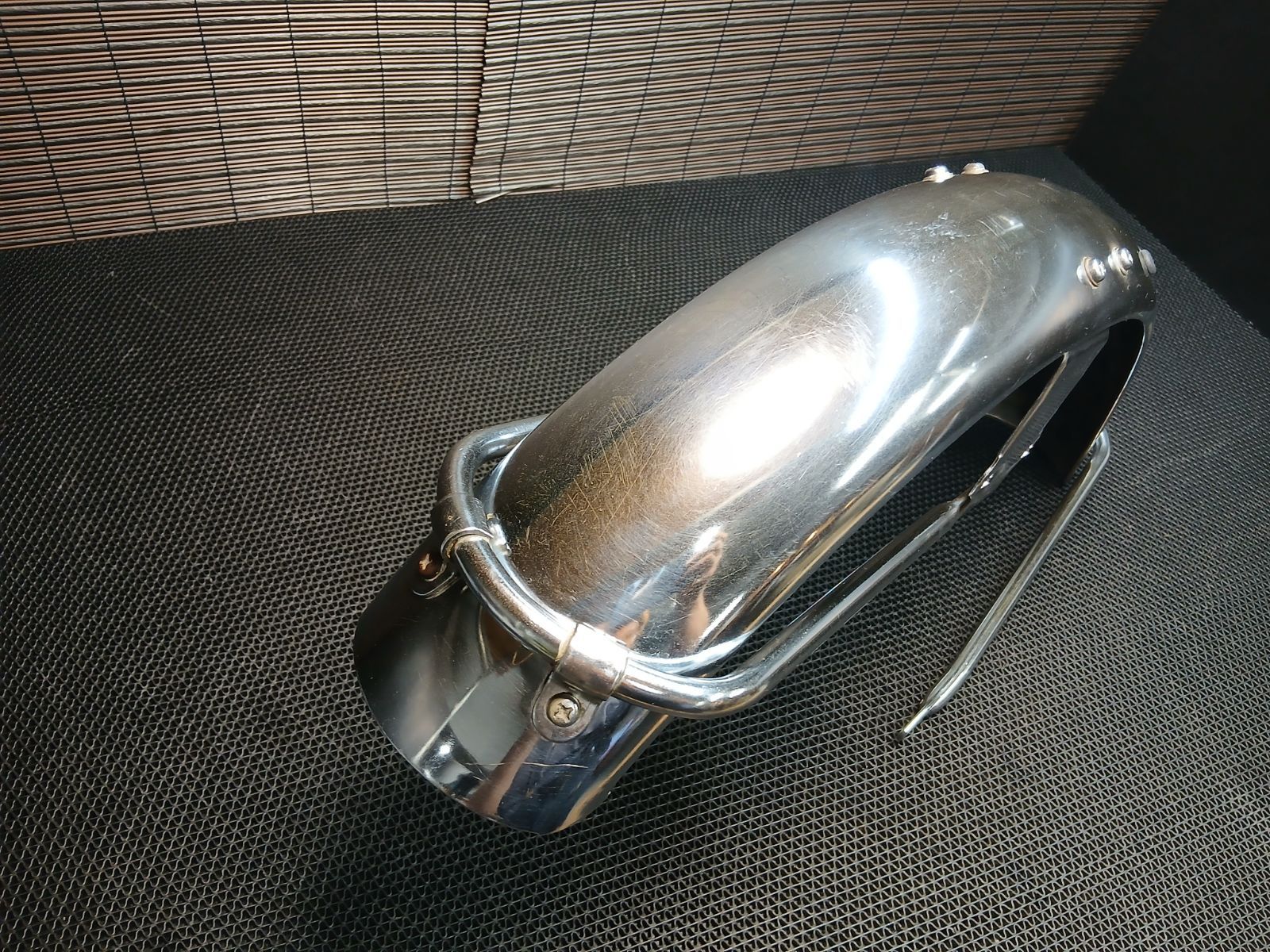 カワサキ W3 (検索 純正リアフェンダー W3F W1E ダブサン 凹みなし