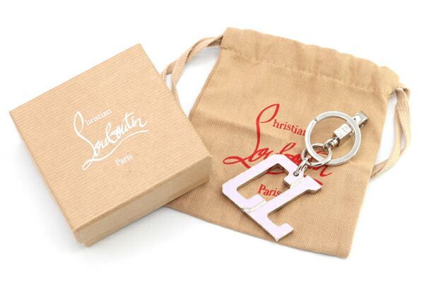 ○★新品未使用 Christian Louboutin ハッピールイキーホルダー Red Sole keyring ブラック カーフレザー - Accessories - Women
