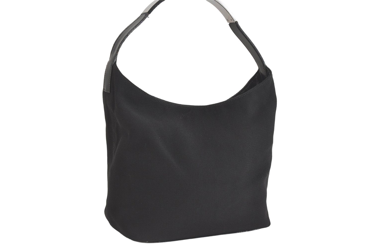 GUCCI グッチ ショルダーハンドバッグ 財布 ナイロン レザー 0013298 ブラック 2805N