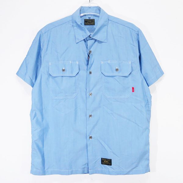 WTAPS ダブルタップス 17SS CELL SS/SHIRT.PORA.BROAD CLOTH.COOLMAX