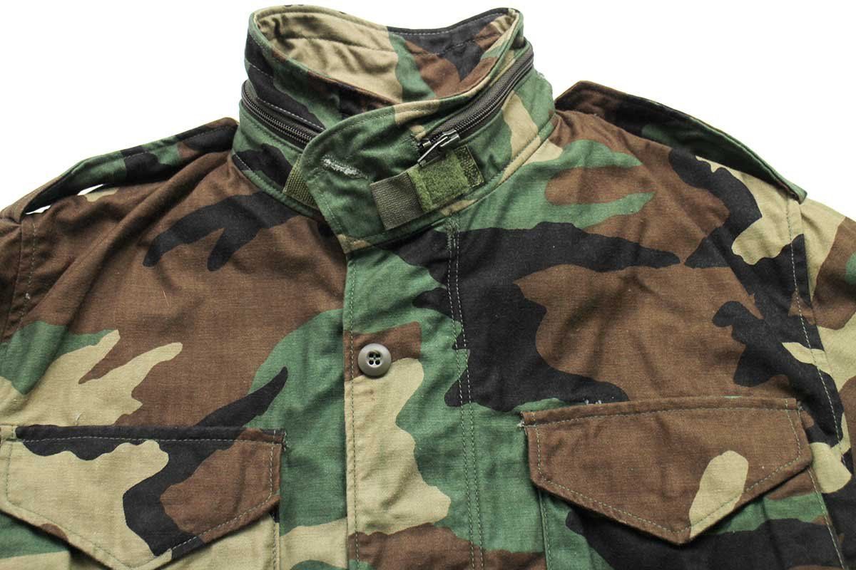 90s 米軍 U.S.ARMY ウッドランドカモ M-65 フィールドジャケット