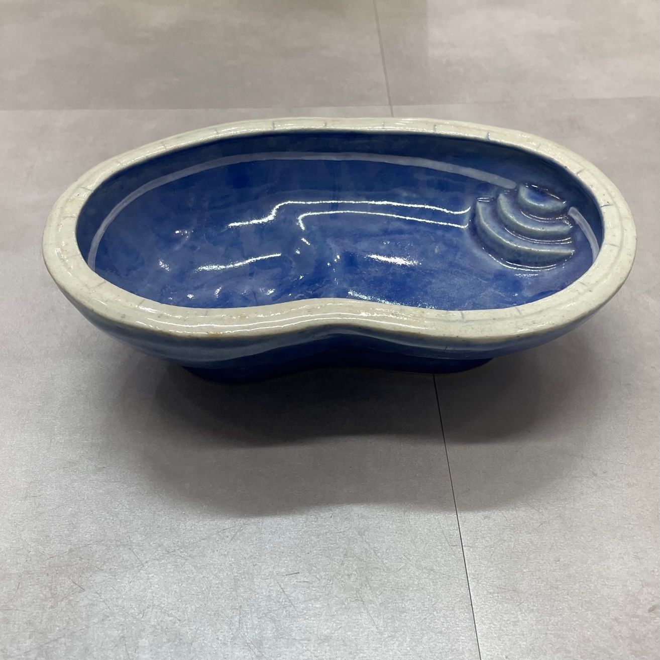 未使用品 CHALLENGER POOL 有田焼き 小物入れ プール チャレンジャー  