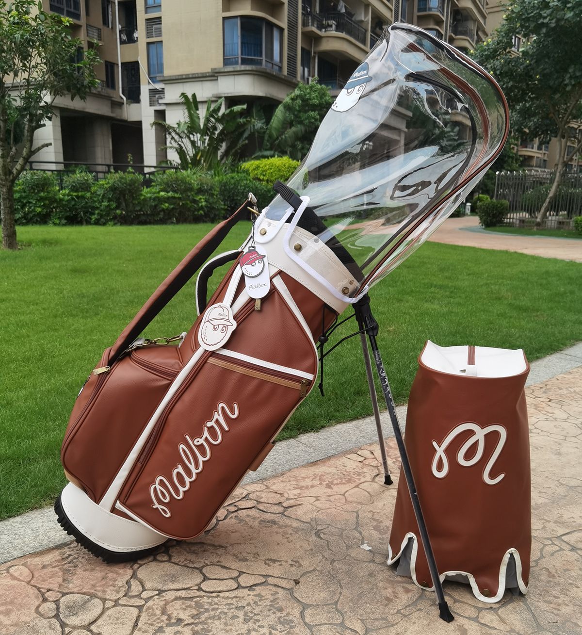 Malbon golf ゴルフスタンドバッグ 大容量モデル 赤 Amazon | マルボン malbon ゴルフ キャディバック 韓国 スタンド