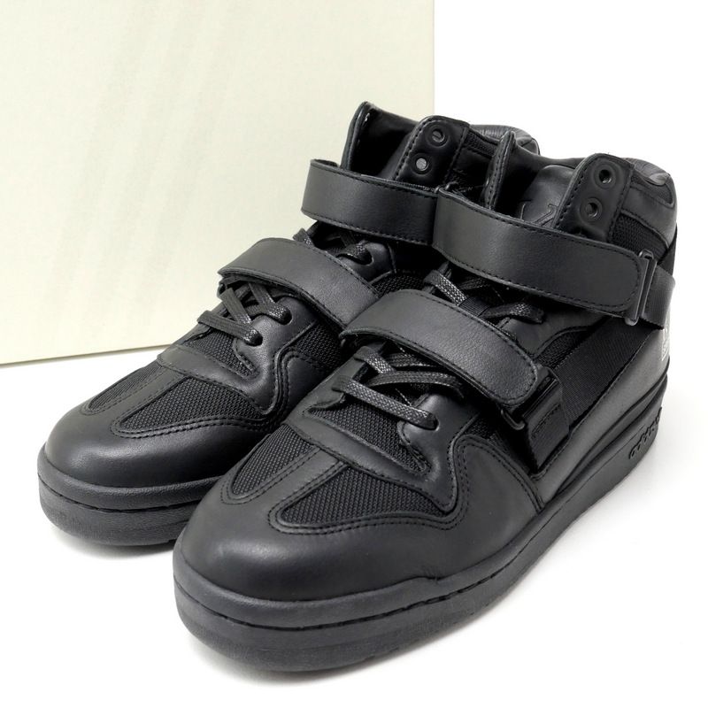 未使用品2022年製Y's Yohji Yamamoto × adidas ワイズ ヨウジヤマモト × アディダス Ys FORUM HI スニーカー サイズUS9/JPN27.0 ハイカット 靴 20250108/RA2821