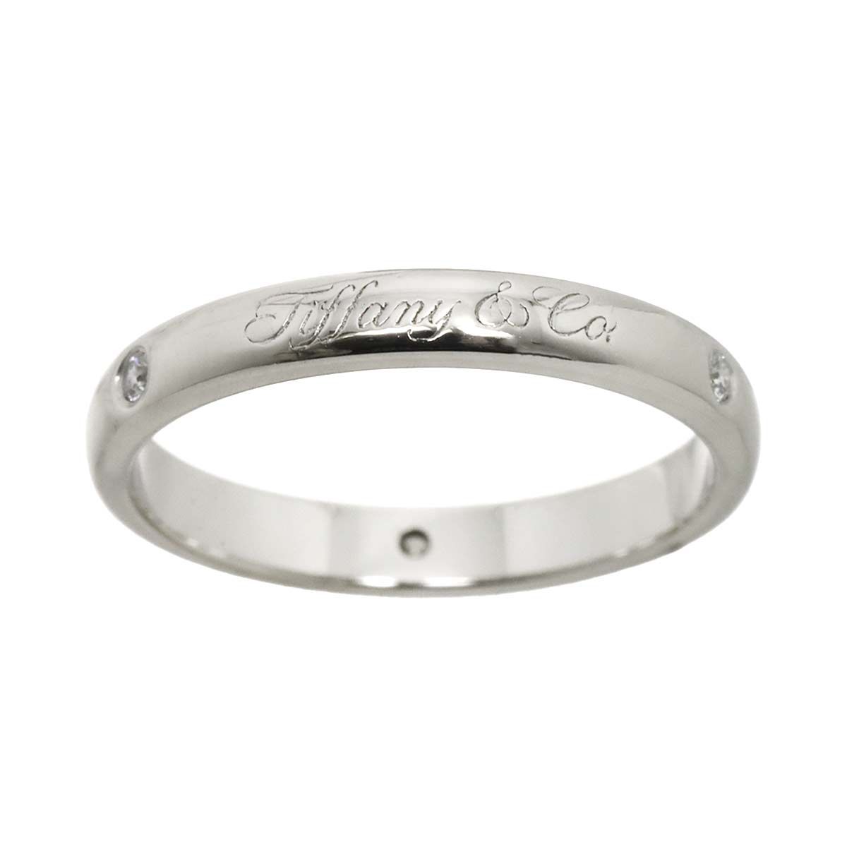 ティファニー　ルシダ　コンビ　リング　11.5号　美品 ティファニー TIFFANY&Co. ルシダ ノーツ バンド 11.5号 リング